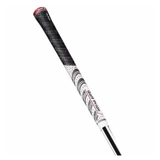 Golf Pride Multicompound Classic Align grip, Midsize, bílo/červeno/černý