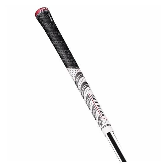 Golf Pride Multicompound Classic Align grip, Midsize, bílo/červeno/černý
