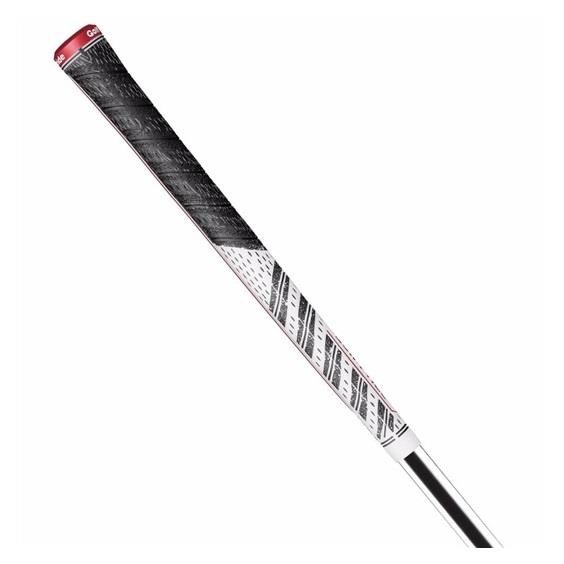 Golf Pride Multicompound Classic Align grip, Midsize, bílo/červeno/černý