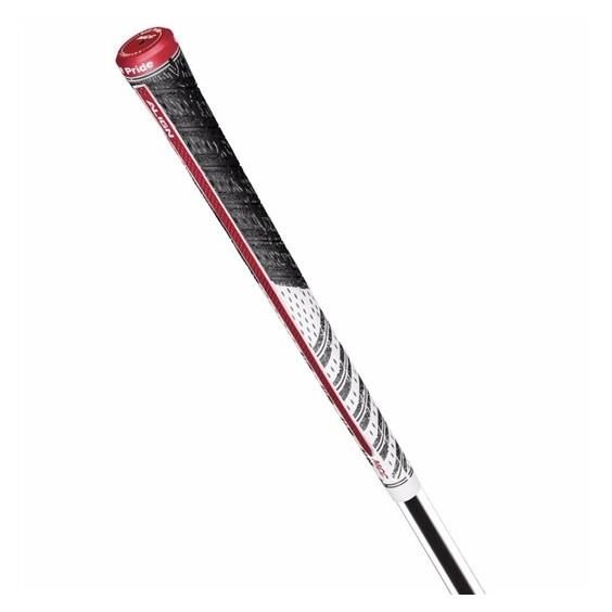 Golf Pride Multicompound Classic Align grip, Midsize, bílo/červeno/černý