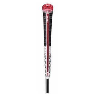 Golf Pride Multicompound Classic Align grip, Midsize, bílo/červeno/černý