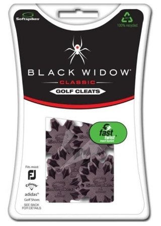 SoftSpikes Black Widow FT3 náhradní spajky, Fast Twist