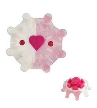 Softspikes Pulsar Heart Kit Fast Twist golfové spajky (spikes), 18 ks