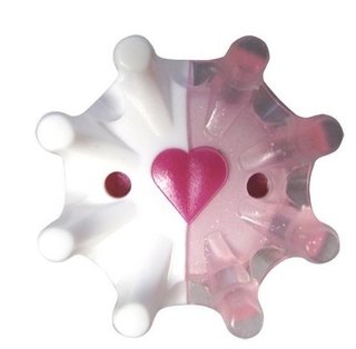 Softspikes Pulsar Heart Kit Fast Twist golfové spajky (spikes), 18 ks