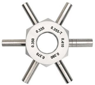 Hosel Bore Gauge Set, Měřítko průměrů krčků a shaftů