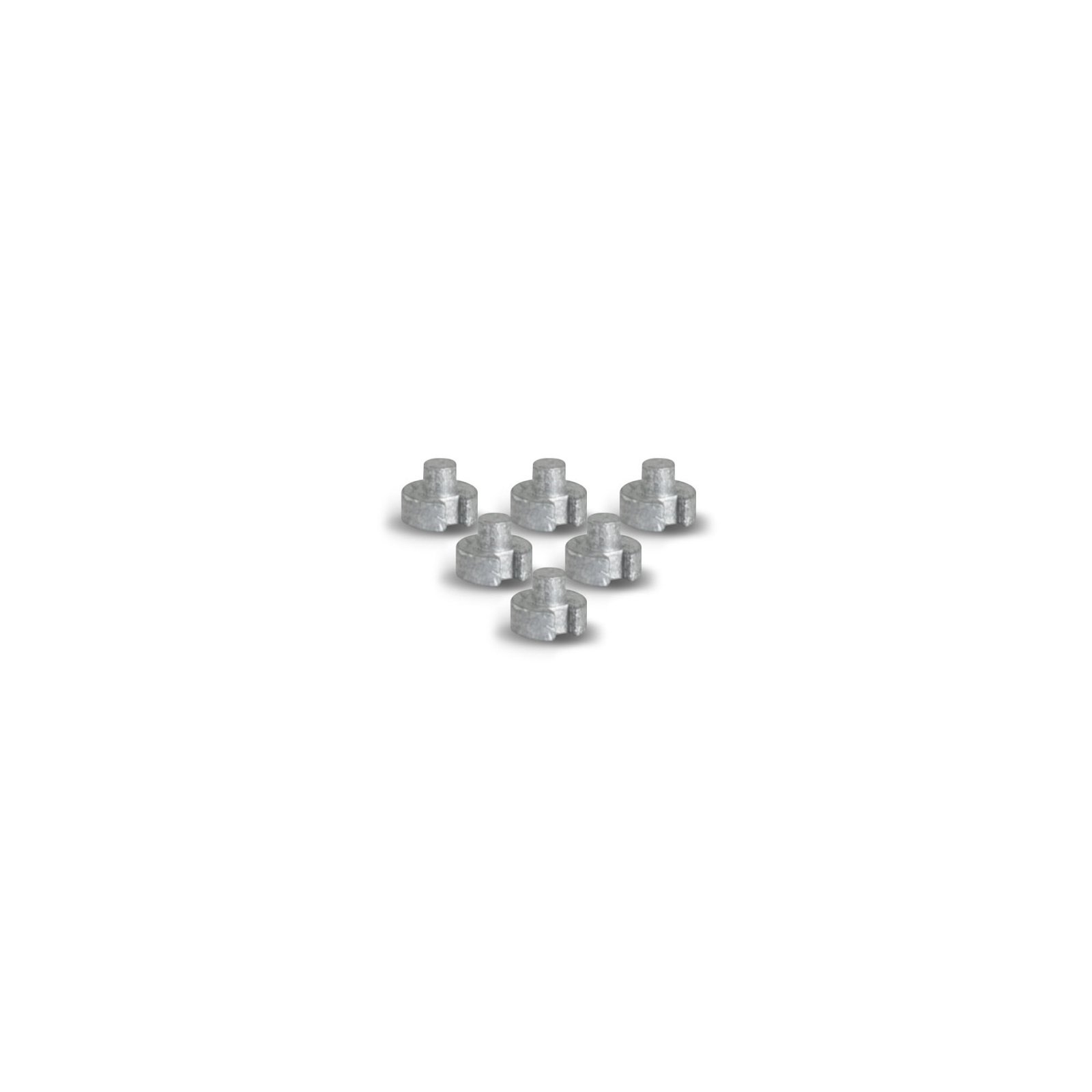 Masters Plug Weight Graphite - 2g (6ks)
