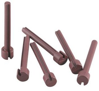 Golfsmith Tungsten Tip Weights Pack 6, Red 8g