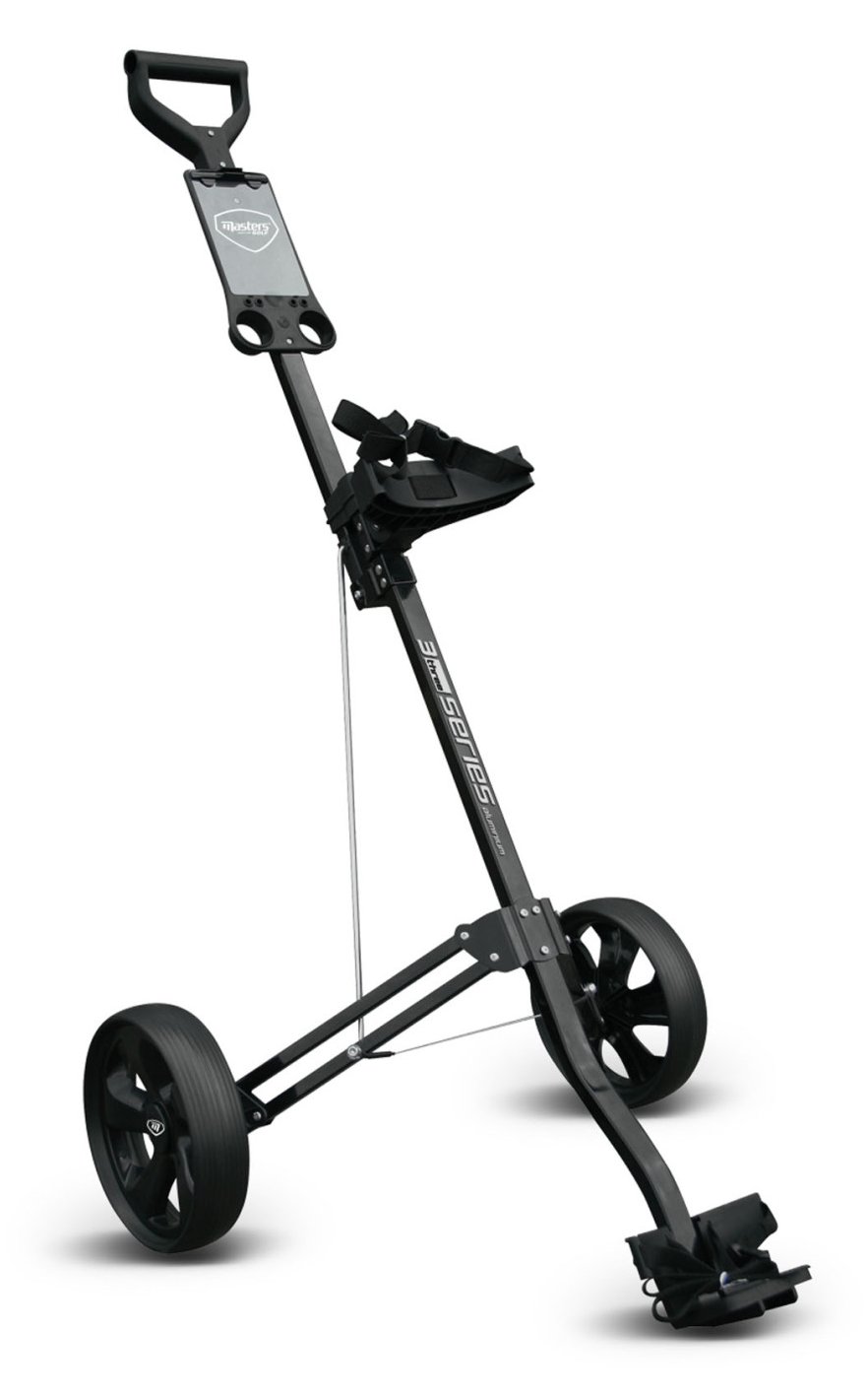 Masters Golf 3 Series Aluminium 2 Wheel manuální vozík, černý
