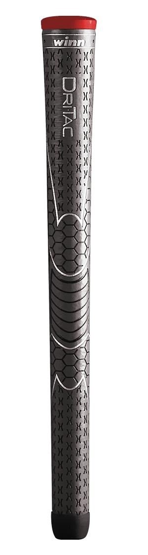 Winn Dri-Tac grip, Standard, šedo/červený