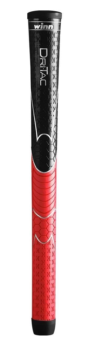 Winn Dri-Tac grip, Standard, černo/červený