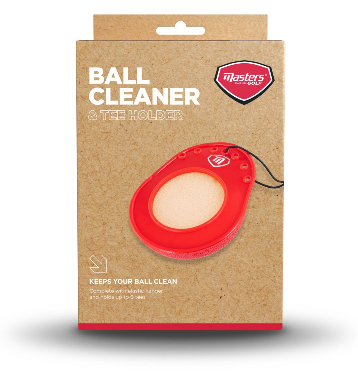Masters Golf Ball Cleaner and Tee Holder čistič míčků a držák týček