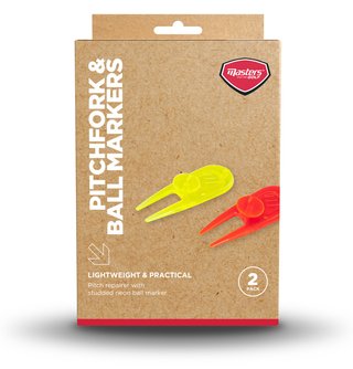 Masters Golf Neon PitchFork vypichovátka, 2ks