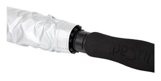 JuCad teleskopický golfový deštník 68" automatický s PINem, stříbrný (UV cohrana)