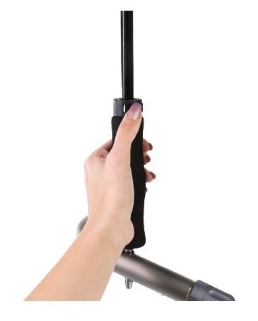 JuCad teleskopický golfový deštník 68" automatický s PINem, stříbrný (UV cohrana)