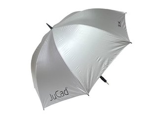 JuCad teleskopický golfový deštník 68" automatický s PINem, stříbrný (UV cohrana)