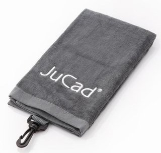 JuCad TriFold golfový ručník, šedý