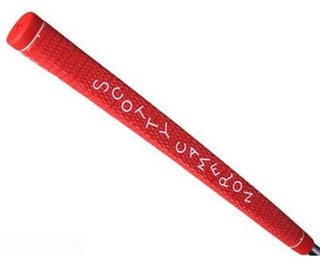 Titleist Scotty Cameron Dancing Cord putter grip, červený