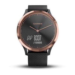 Garmin vívomove Optic Sport Rose Gold Black hodinky, S/M
