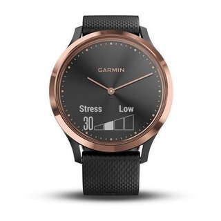 Garmin vívomove Optic Sport Rose Gold Black hodinky, S/M