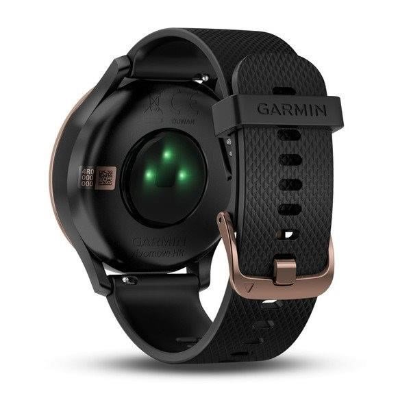 Garmin vívomove Optic Sport Rose Gold Black hodinky, S/M