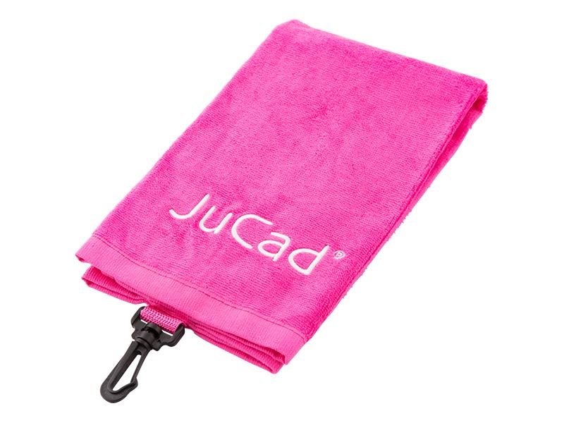JuCad TriFold golfový ručník, růžový