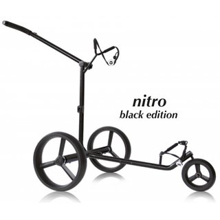 PG-Powergolf Nitro Black elektrický vozík, černý