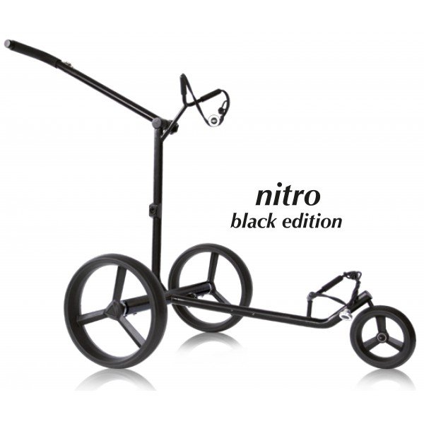 PG-Powergolf Nitro Black elektrický vozík, černý