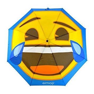 Emoji AutoFold Compact deštník, Face Laughing