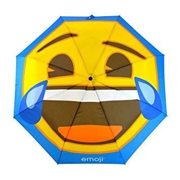 Emoji AutoFold Compact deštník, Face Laughing