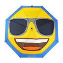 Emoji AutoFold Compact deštník, Face Sunglasses