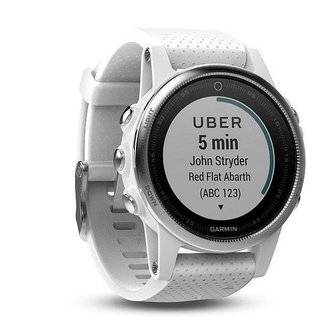 Garmin fenix5S Silver Optic GPS chytré hodinky