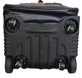 Big Max Aqua TCS Travel cestovní kryt, černo/červený