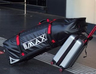 Big Max Aqua TCS Travel cestovní kryt, černo/limetkový