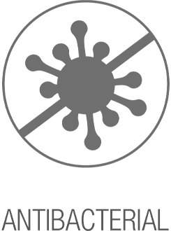 Antibacterial finish technology icon