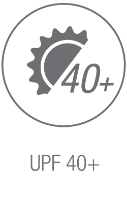 Ikona ochrany proti slunci UPF 40+