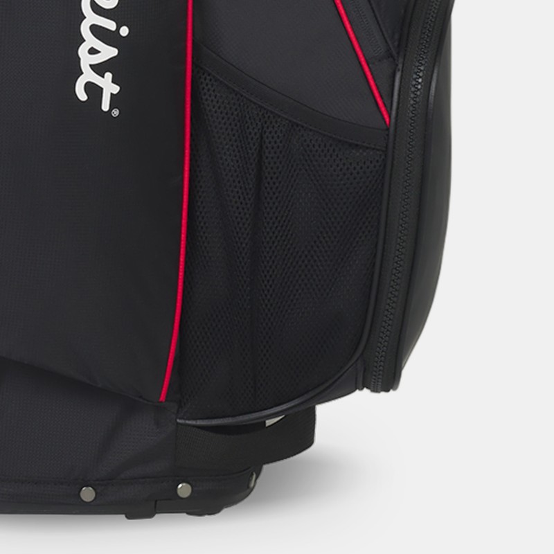 Vnější síťovaná kapsa na pití na stand bagu Titleist Players 4 Carbon
