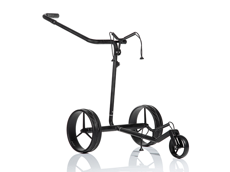 Elektrický vozík JuCad Carbon Travel Nero SV 3.0 na hřišti