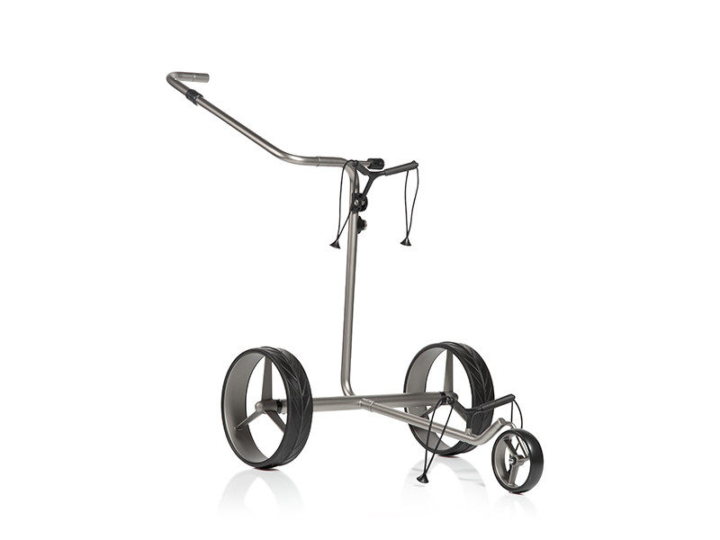 Elektrický vozík JuCad drive Stainless Steel 3.0 - celkový pohled