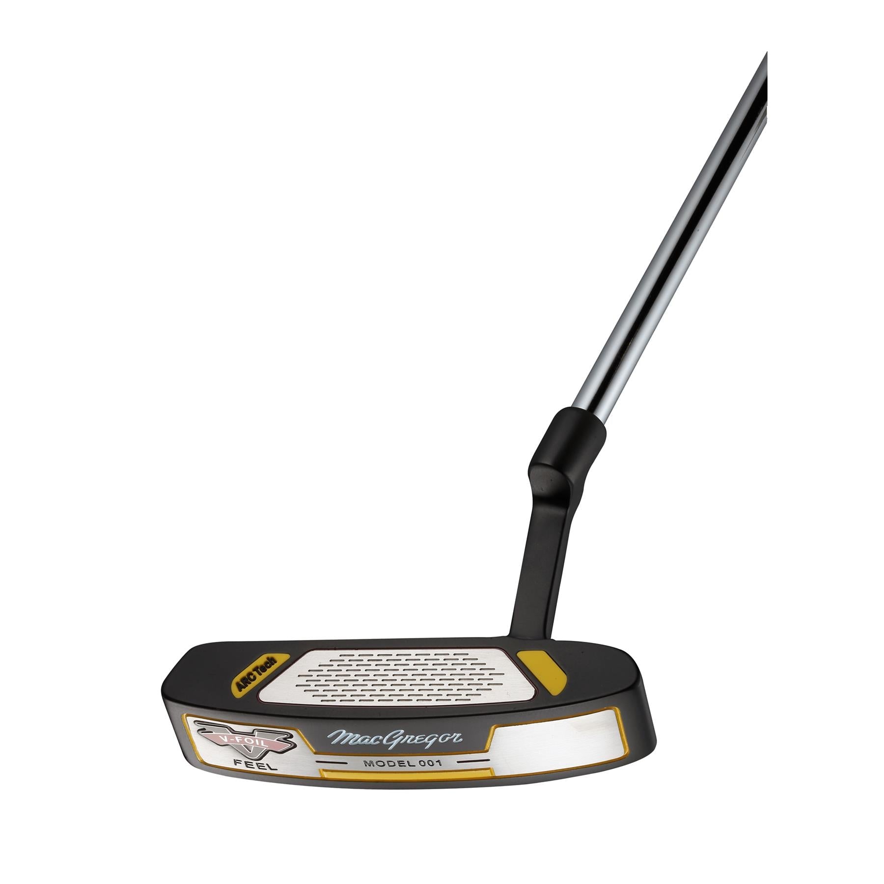 Úderová plocha putteru MacGregor V-Foil Model 001 s frézováním ARC Tech