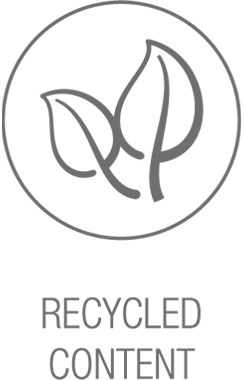 Ikona udržitelného recyklovaného obsahu PING