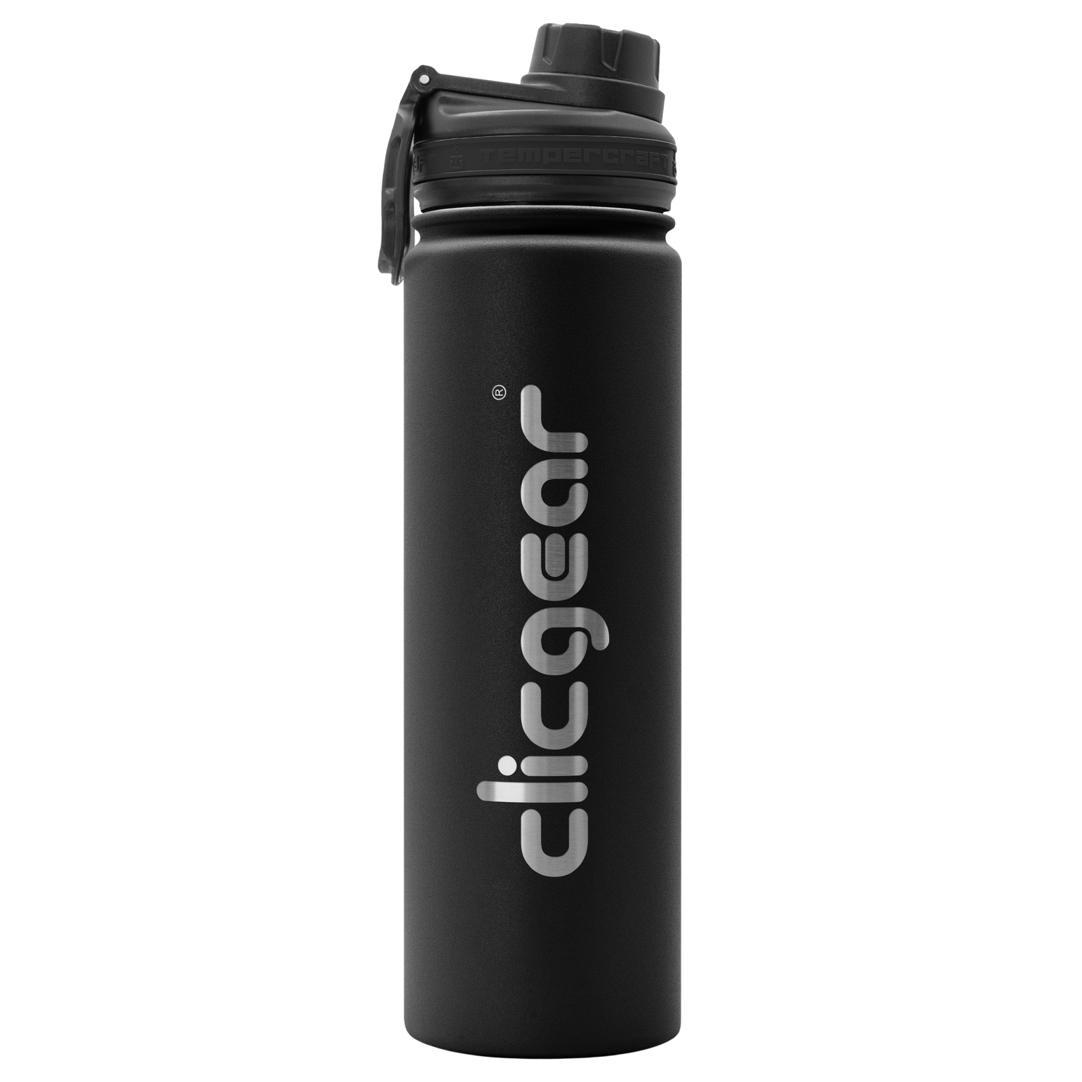 Clicgear Insulated 22oz Water Bottle in Black
