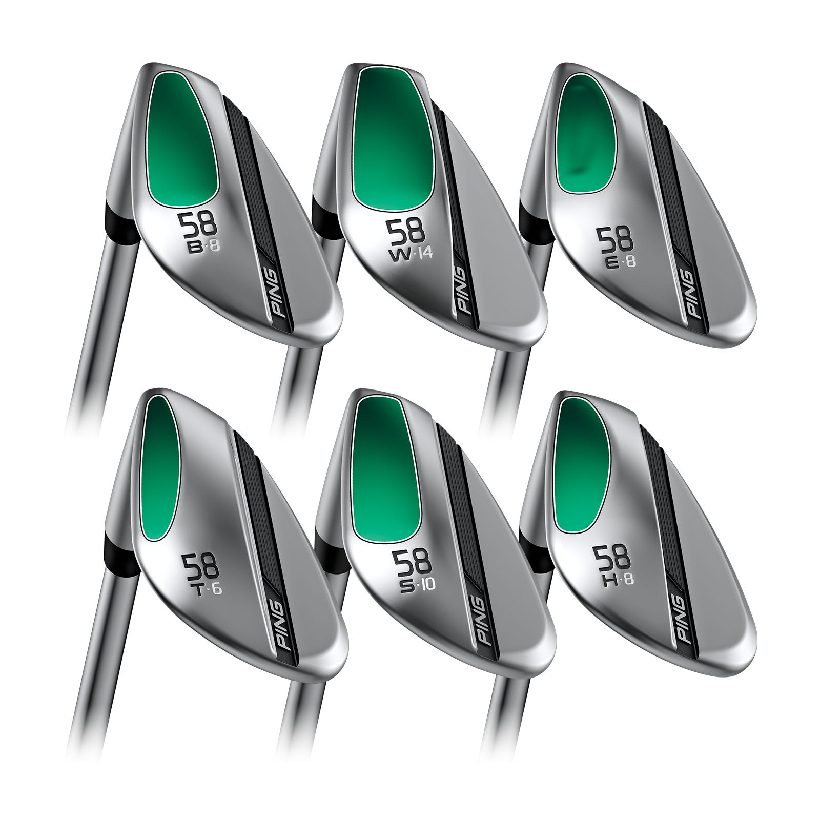 Illustration-enhanced composite of all s259 wedge grind options