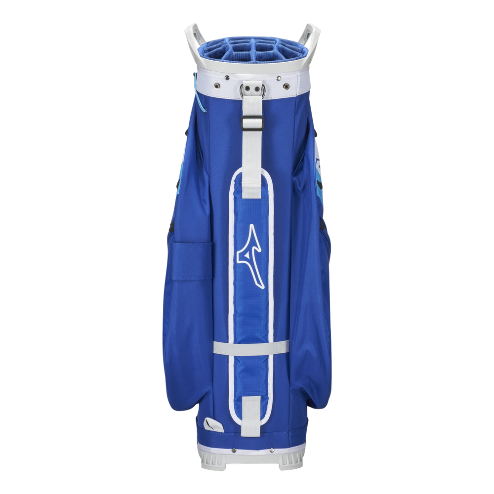Mizuno BR-D4 Cart Bag Staff – detail organizačního panelu Mission Control