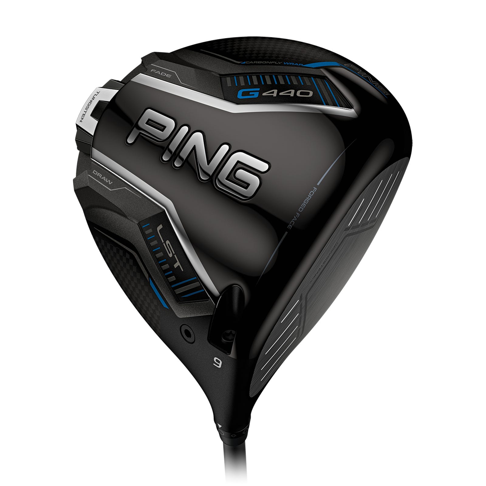 PING G440 LST sole showing adjustable back weight