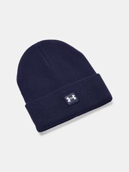 Under Armour Halftime Beanie v modré barvě, přední pohled