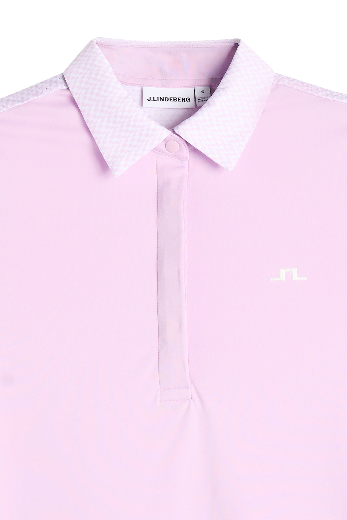 J.Lindeberg Cara Polo Print Kytice orchidejí – střih a pohyb