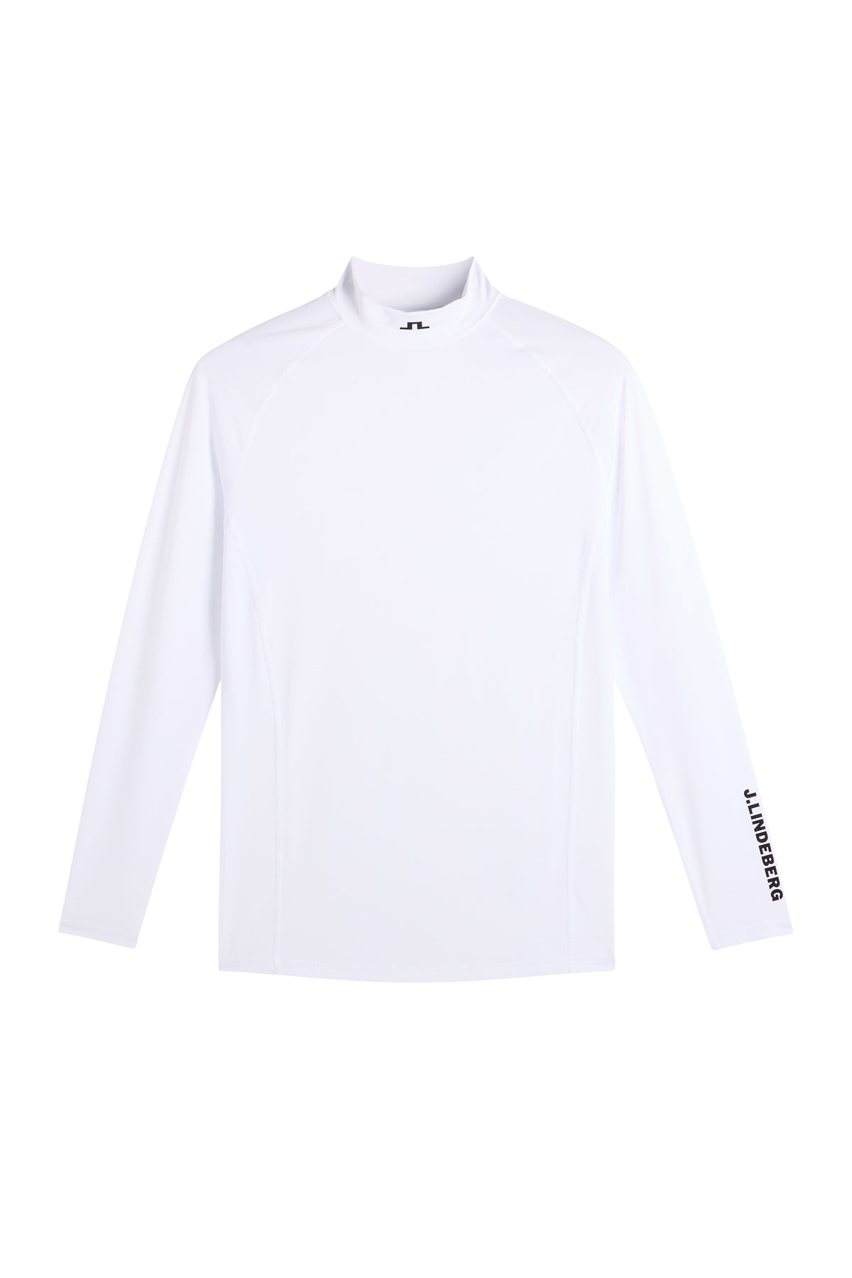 J.Lindeberg Ello Compression Top White – front view detail