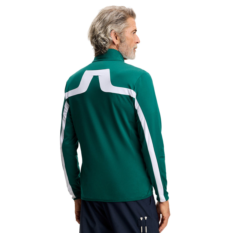 J.Lindeberg Jarvis Mid Layer Jacket Forest Biome – boční a zadní detail