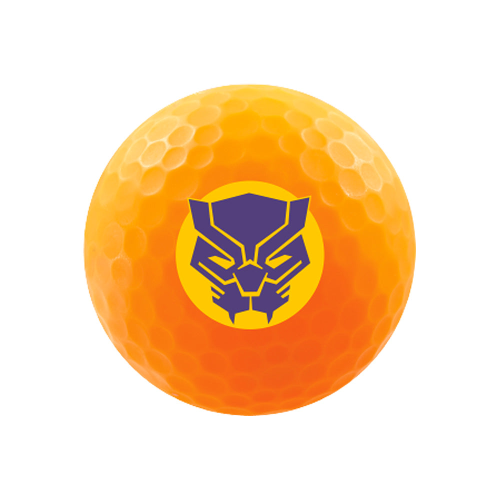 Oranžový golfový míček Black Panther Volvik Vimat