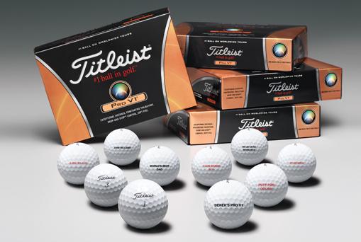 Titleist s personalizací ZDARMA Titleist ProV1, Titleist ProV1x